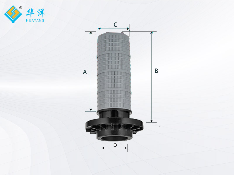 Flange net sleeve type side mounted water distributor Flange net sleeve type side mounted water distributor